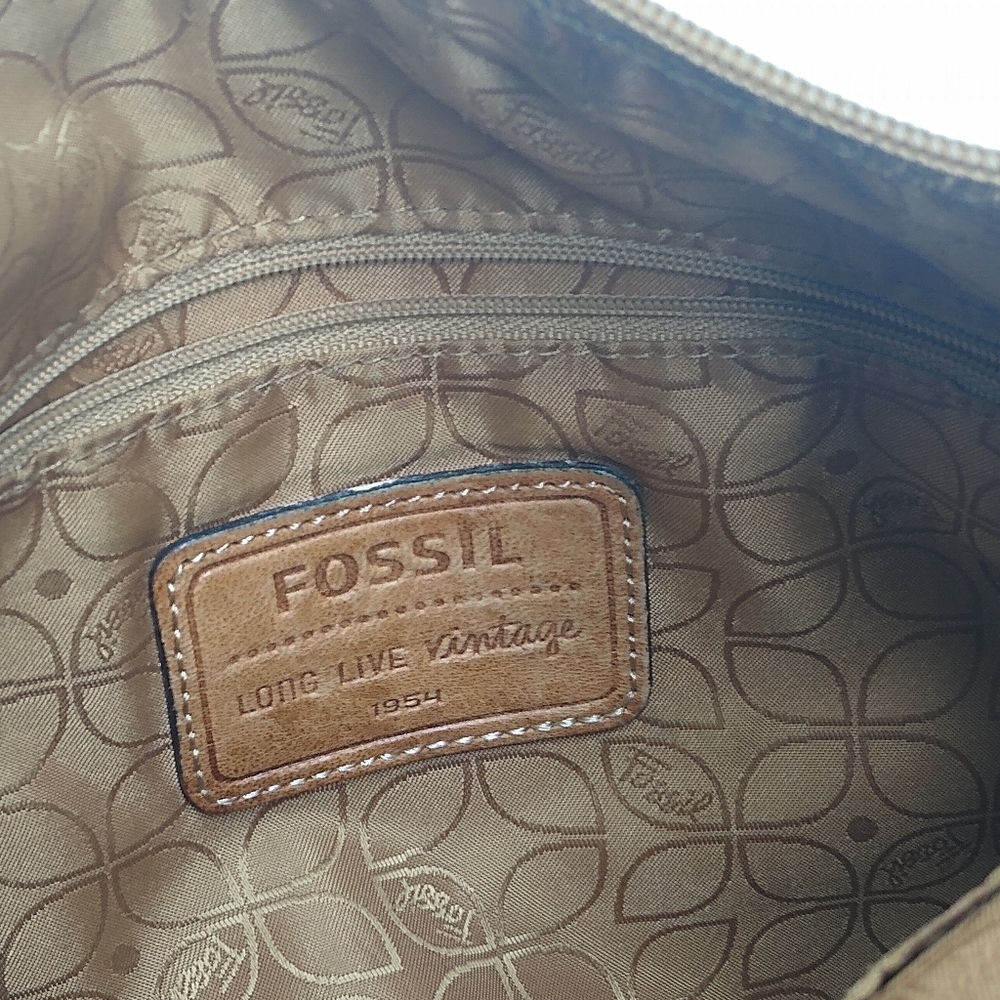 Vintage Leather Fossil bag - Picture 3 of 9